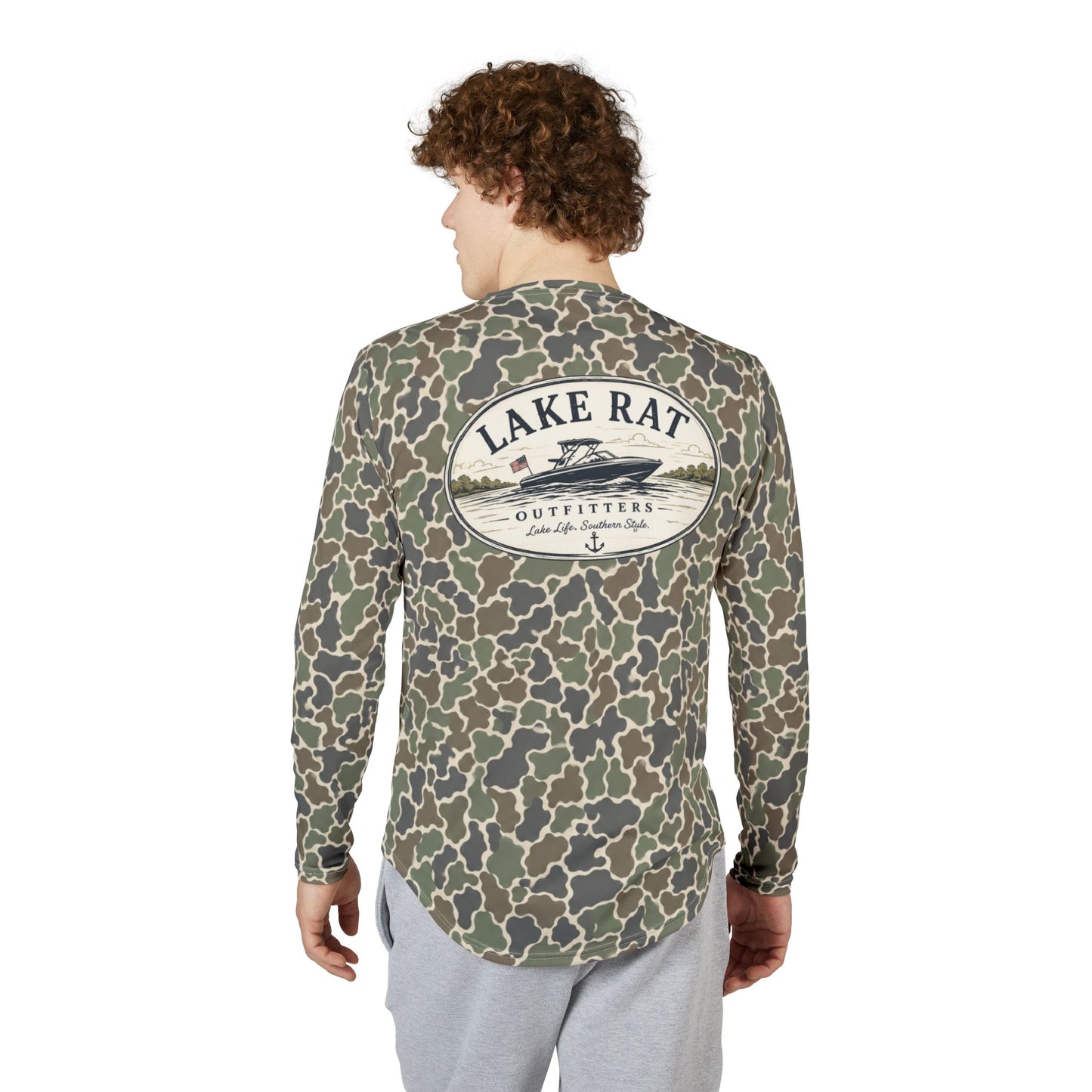 Lake Rat Camo UV Protection Long Sleeve Shirt — Lake Life Southern Style