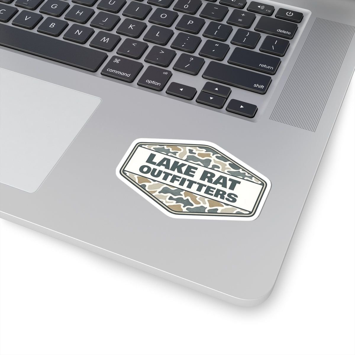 Lake Rat Duck Camo Sticker