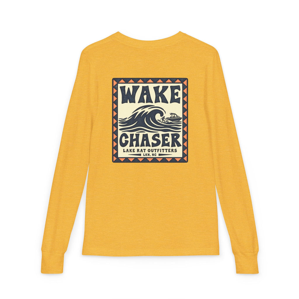 Wake Chaser Youth Long Sleeve Tee – Lake Outfitters Surf Wave Graphic