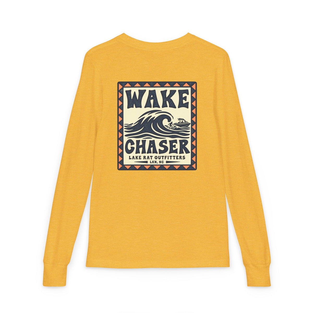 Wake Chaser Youth Long Sleeve Tee – Lake Outfitters Surf Wave Graphic