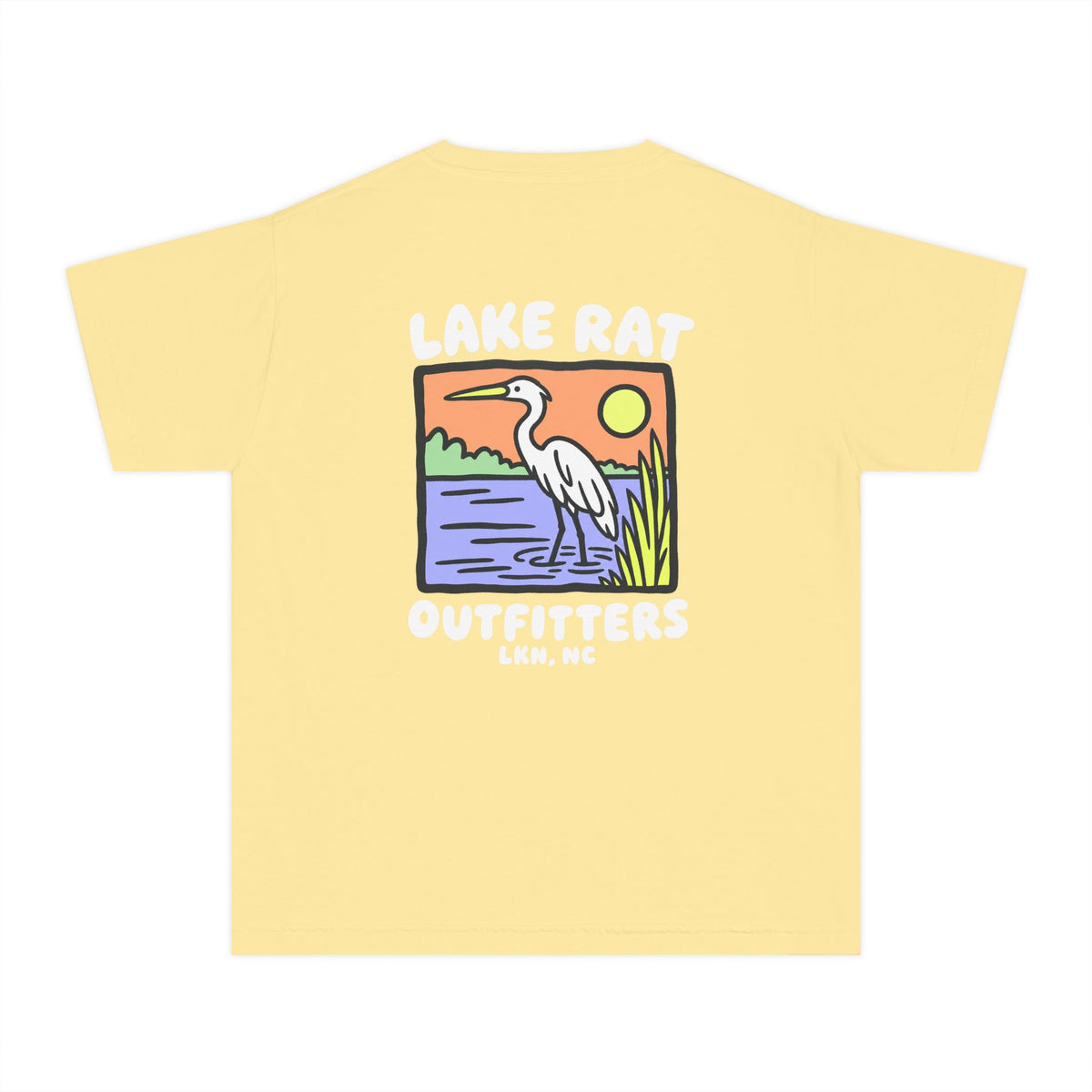 Youth Lake Rat Outfitters Fishing Graphic Tee