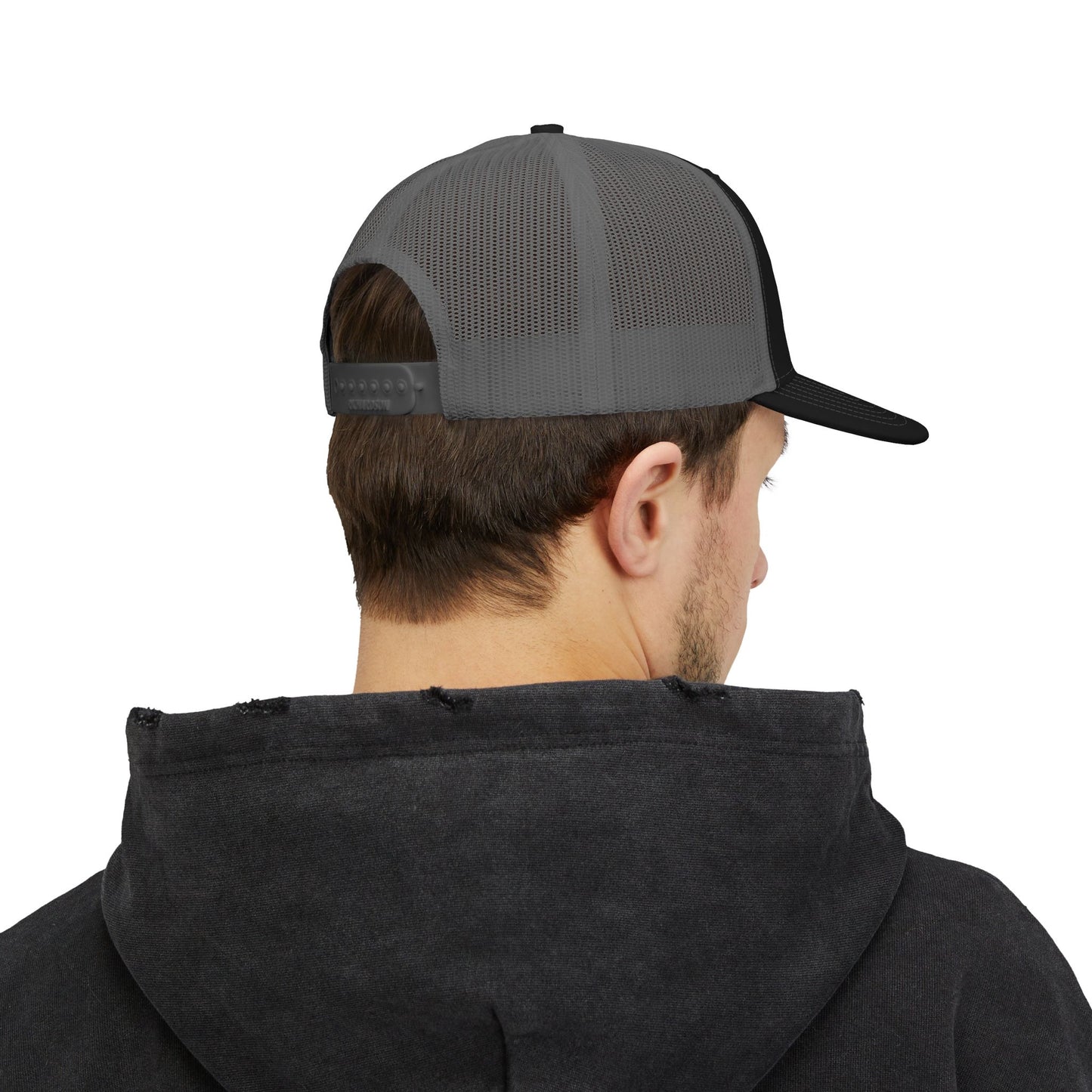 Lake Rat NC Wake Boat Snapback Trucker Cap — NC Silhouette Hat