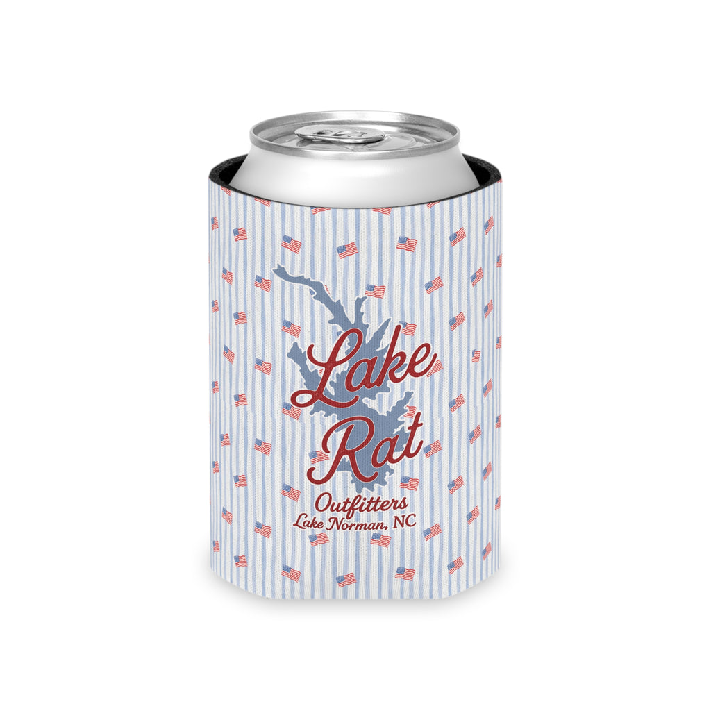 Lake Norman 'Lake Rat' July 4th Can Cooler