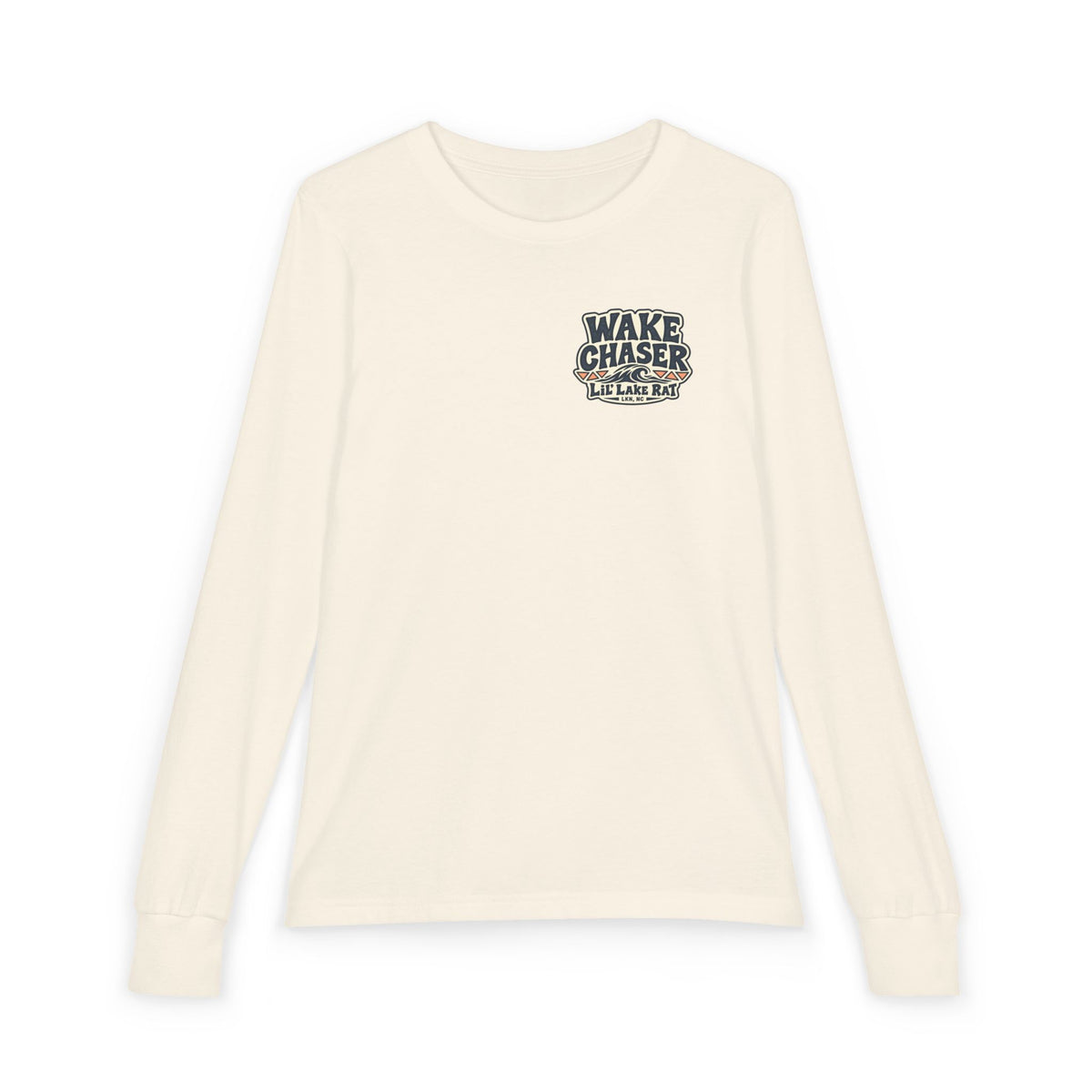 Wake Chaser Youth Long Sleeve Tee – Lake Outfitters Surf Wave Graphic