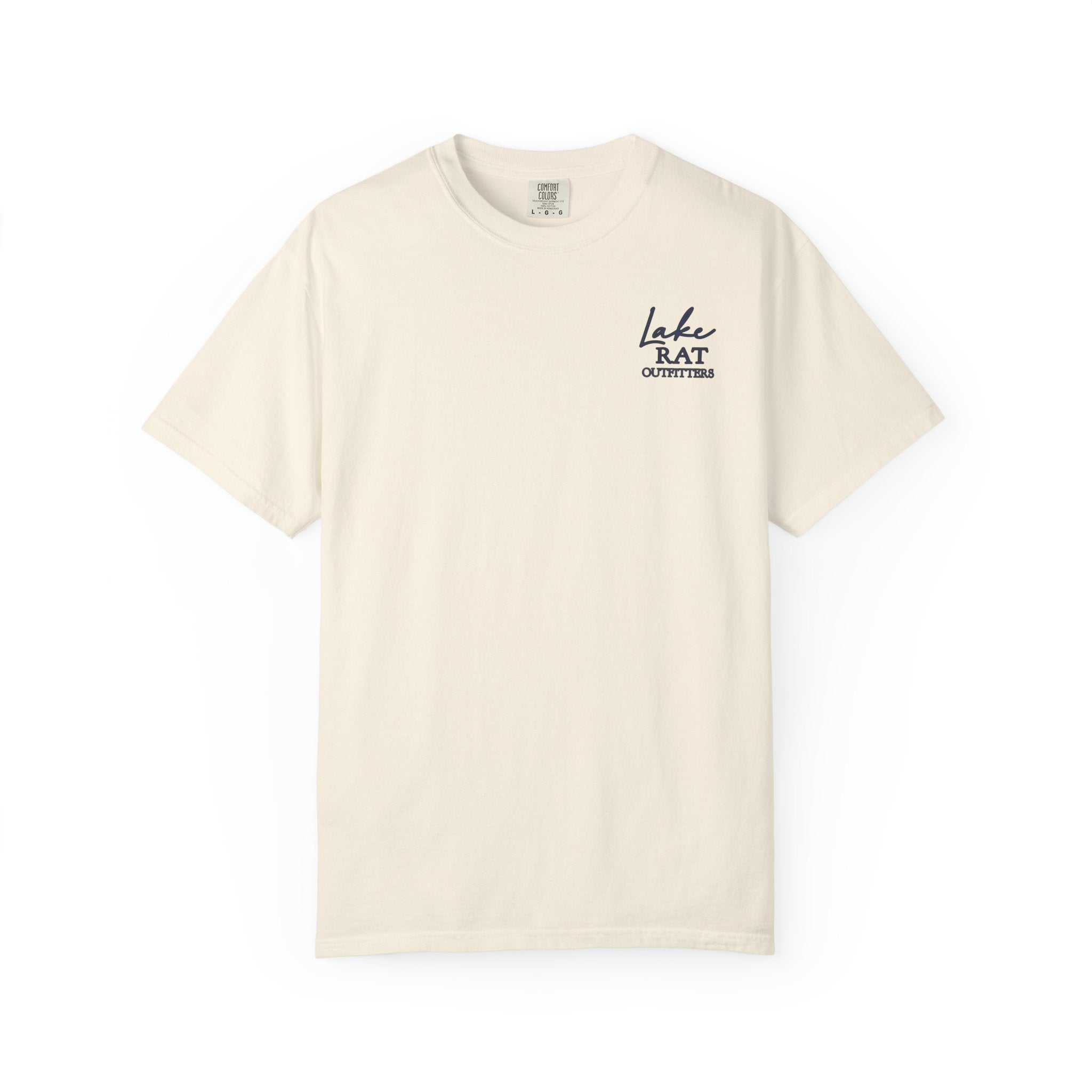 North Carolina Lake Life Wakeboard T-Shirt — Red White & Blue Wake Surf Design