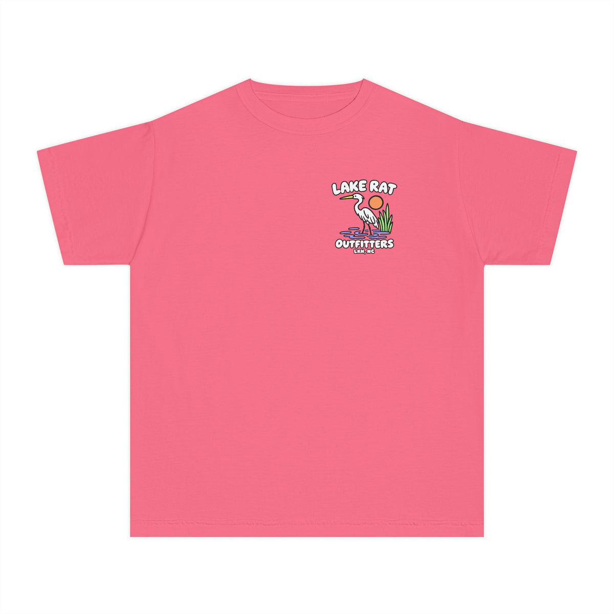 Youth Lake Rat Outfitters Fishing Graphic Tee