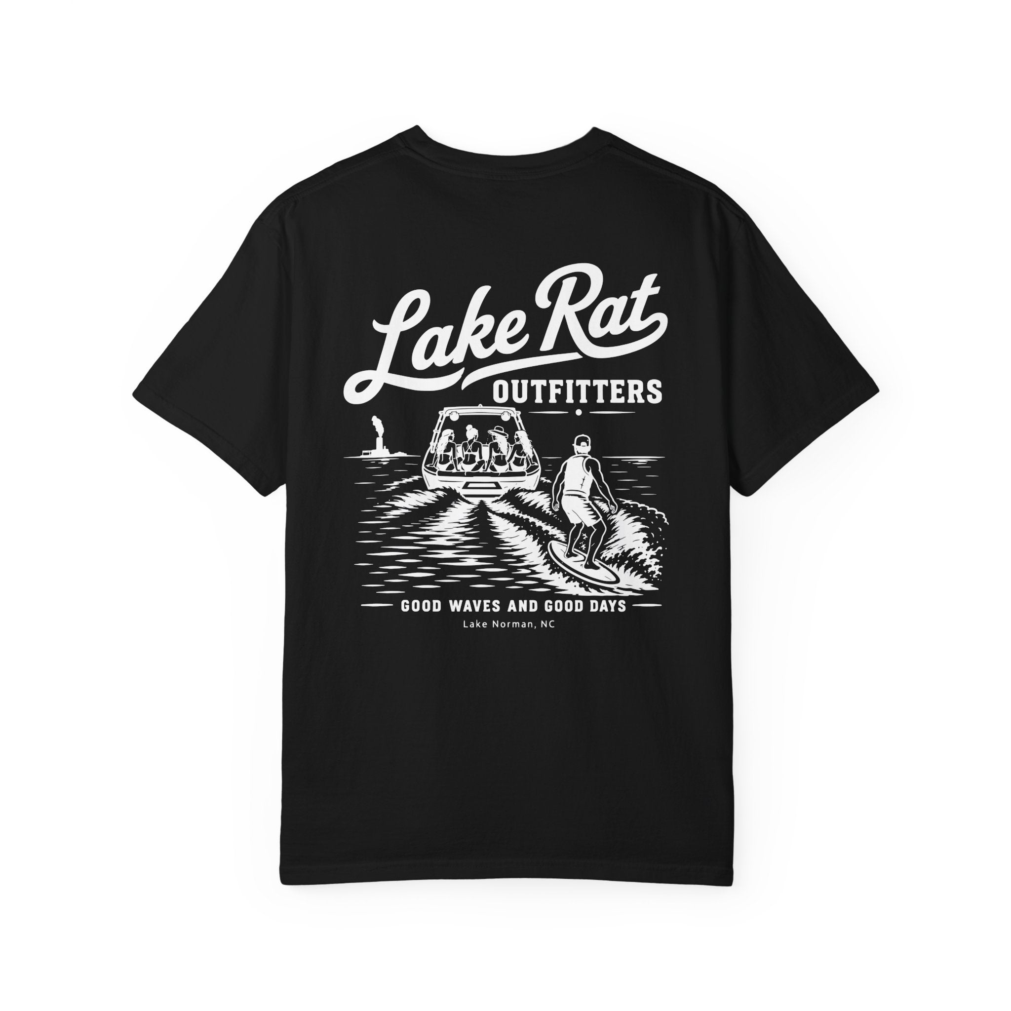 'Good Waves and Good Days' Graphic Tee - Steam Station Edition