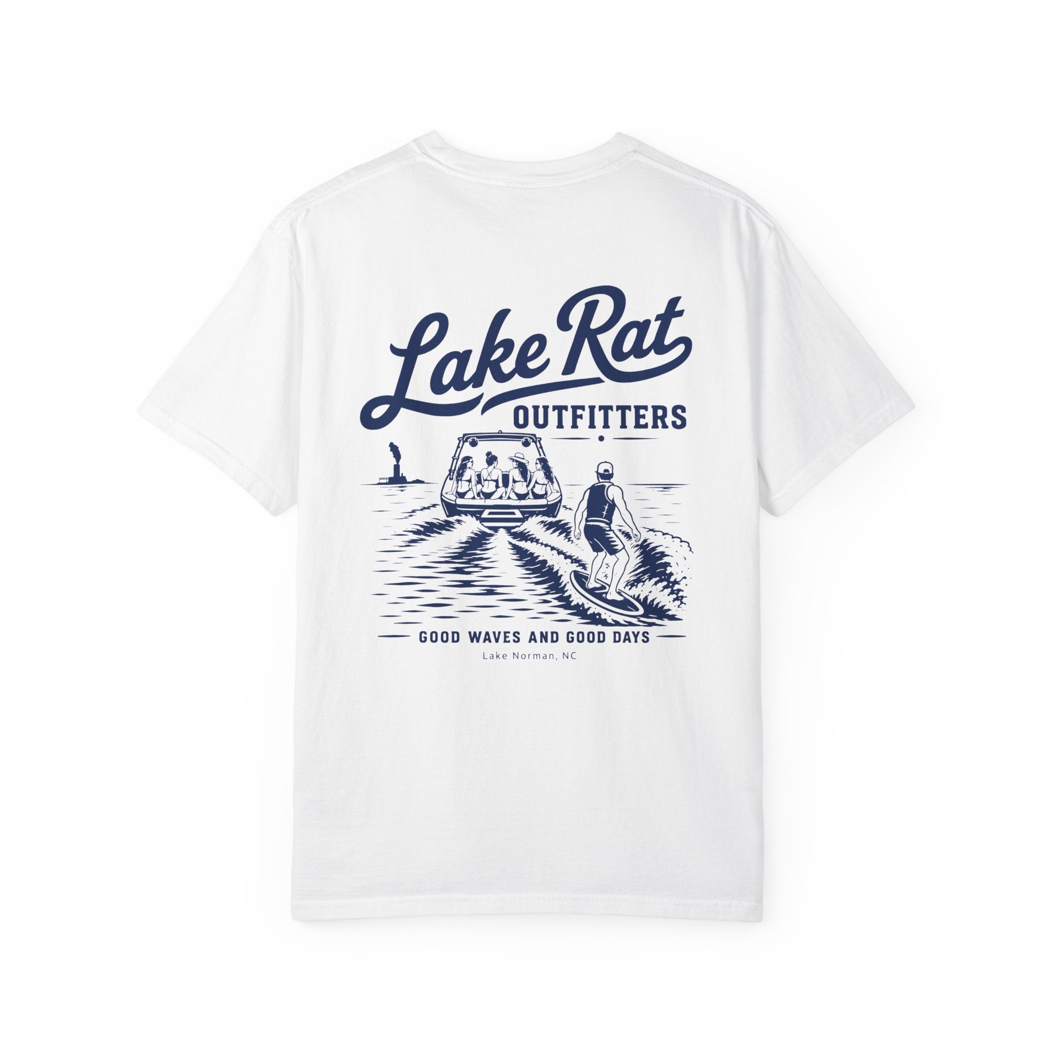 'Good Waves and Good Days' Graphic Tee - Steam Station Edition