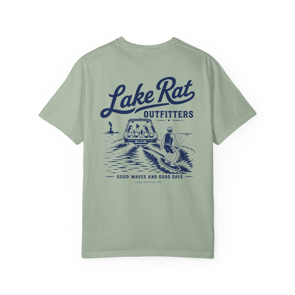 'Good Waves and Good Days' Graphic Tee - Steam Station Edition
