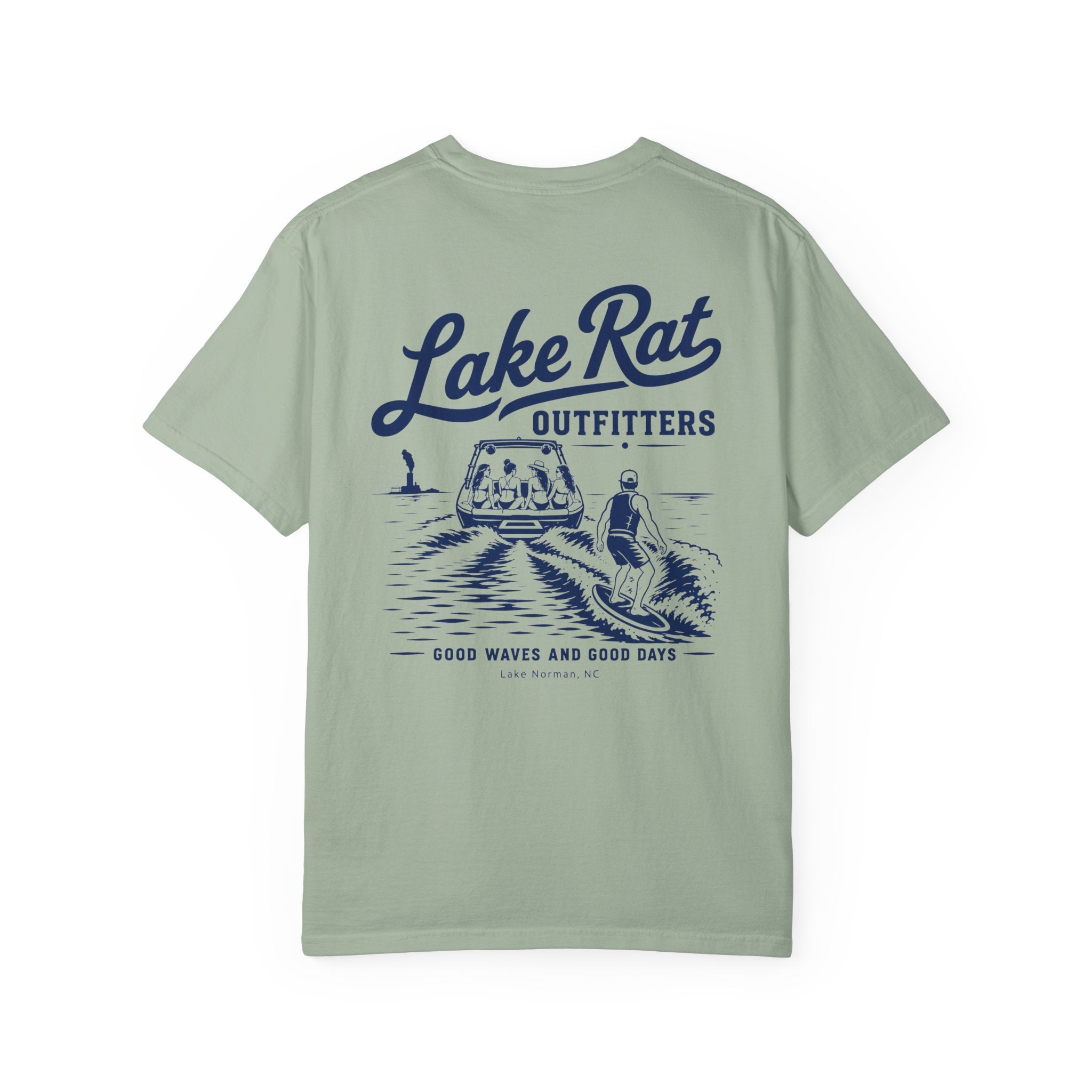 'Good Waves and Good Days' Graphic Tee - Steam Station Edition
