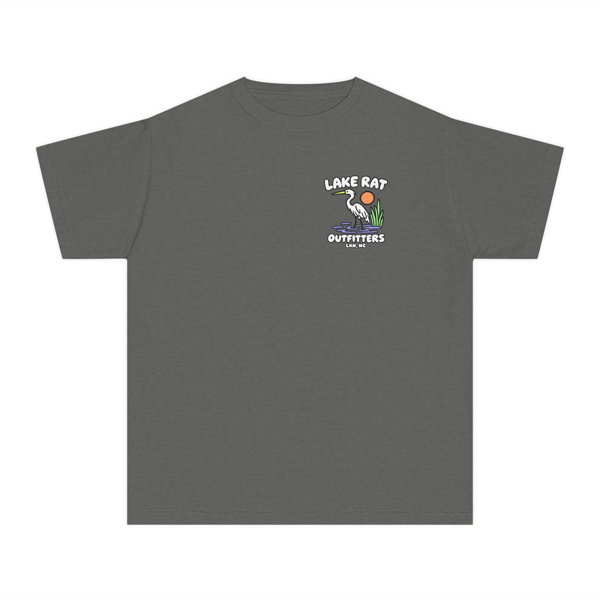 Youth Lake Rat Outfitters Fishing Graphic Tee