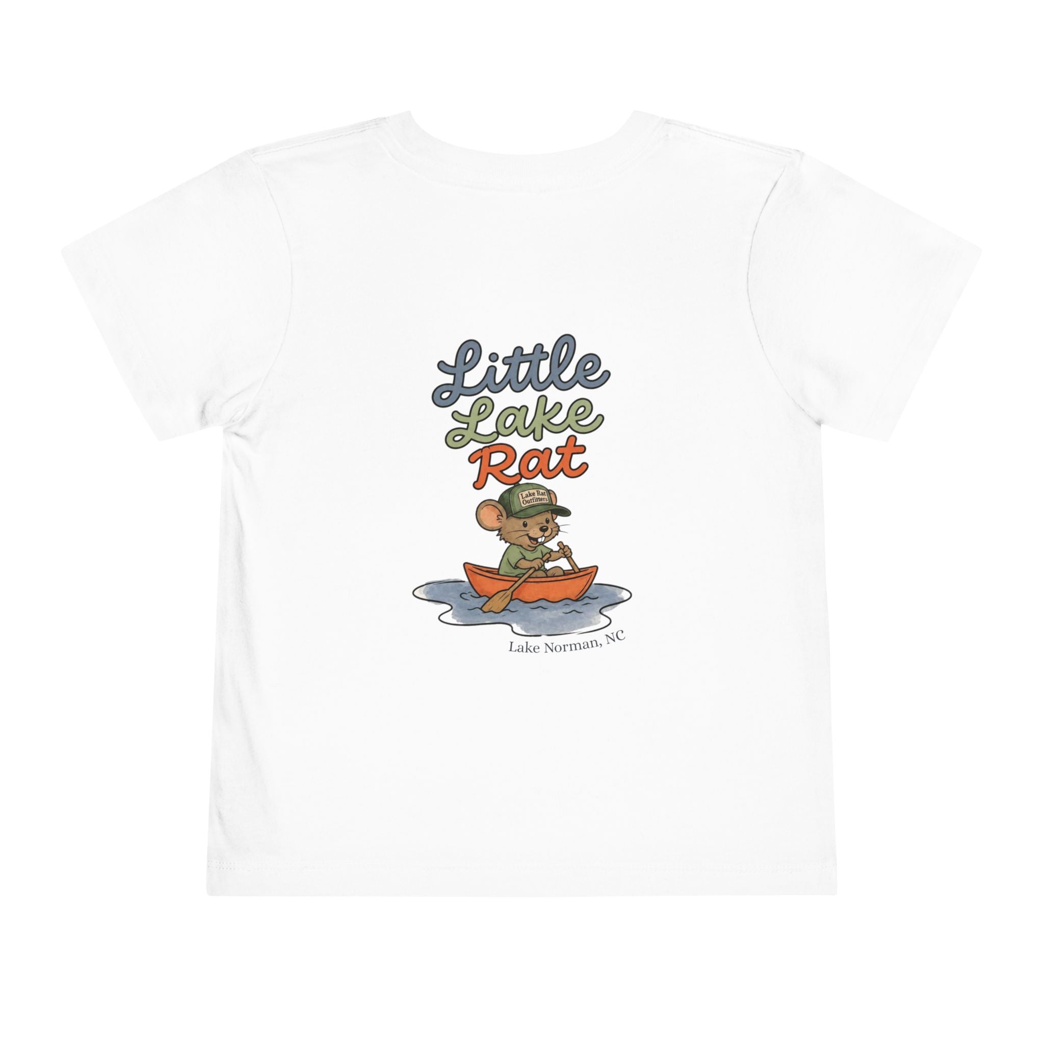 Toddler Tee — "Little Lake Rat"  - Toddler Lake Norman T-shirt