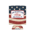 Lake Rat Outfitters Can Cooler — American Flag Boat Koozie (Lake Norman, NC)