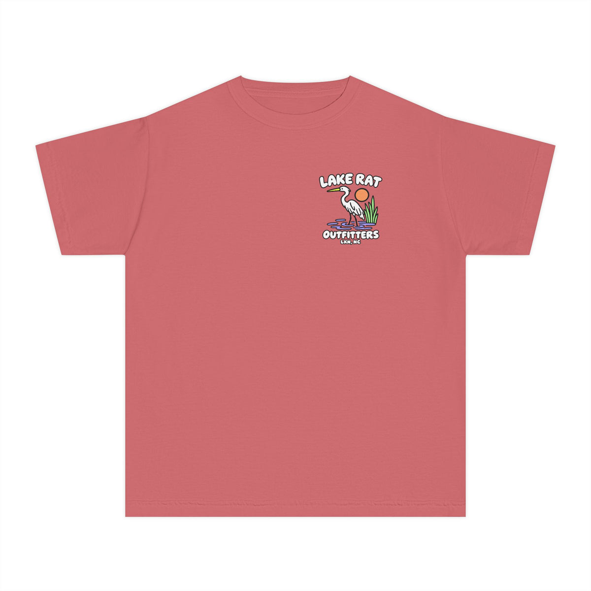 Youth Lake Rat Outfitters Fishing Graphic Tee