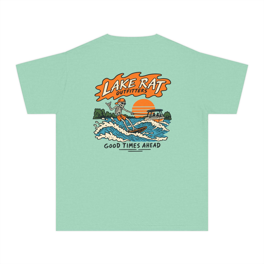 'Good Times Ahead' Lake Outfitters Kids T-Shirt