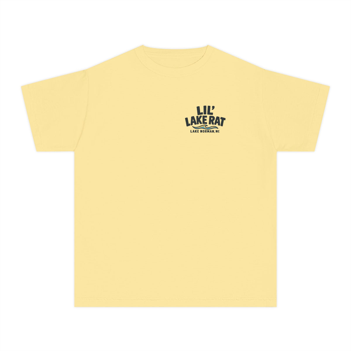 Lil' Lake Rat Youth Tee — Lake Norman Scenic Logo Kids T‑Shirt
