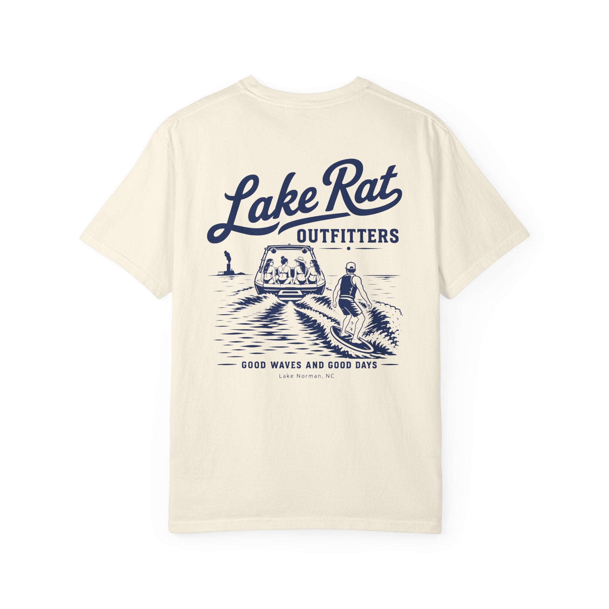 'Good Waves and Good Days' Graphic Tee - Steam Station Edition