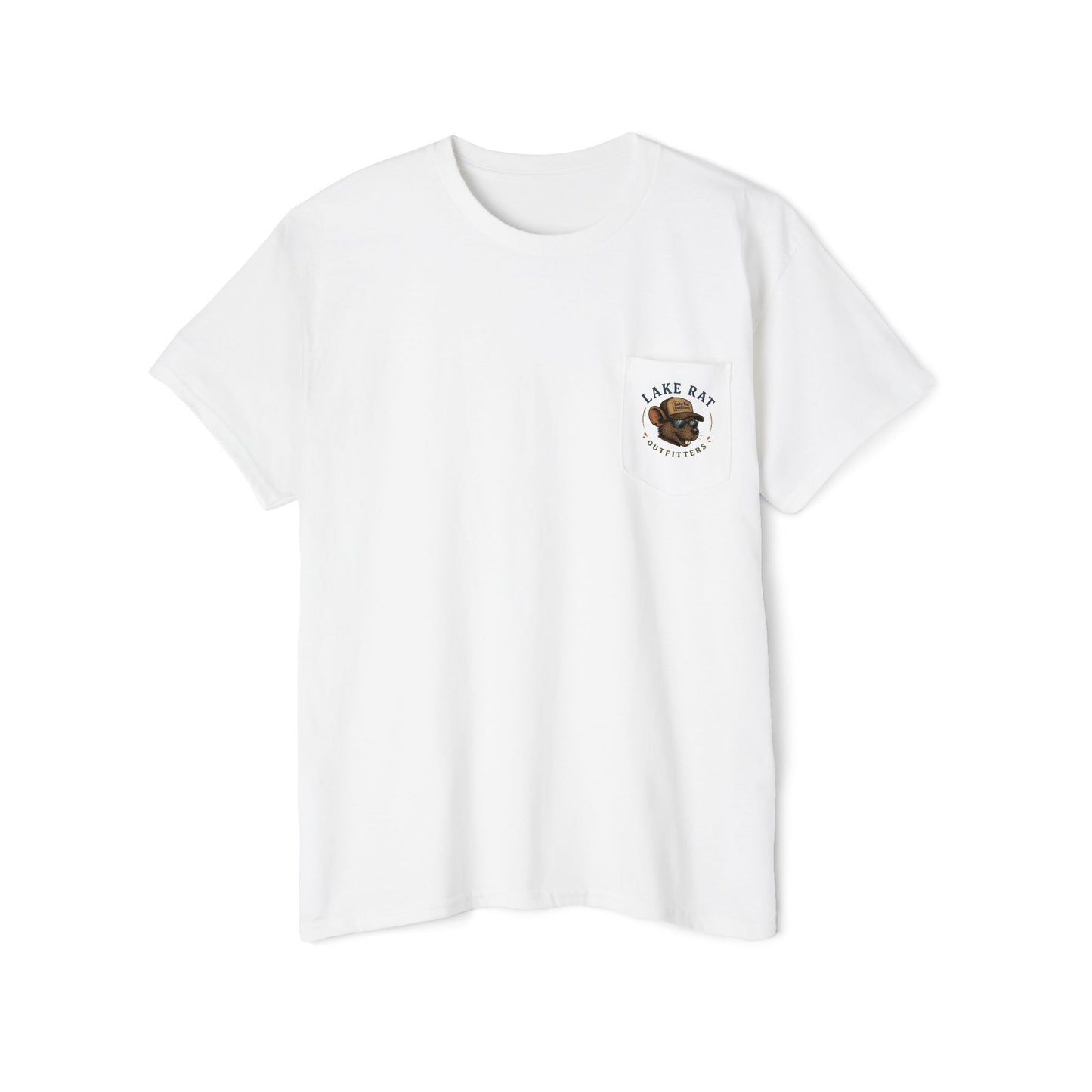Lake Rat Pocket Tee — "I Pee in the Lake" Funny Shirt