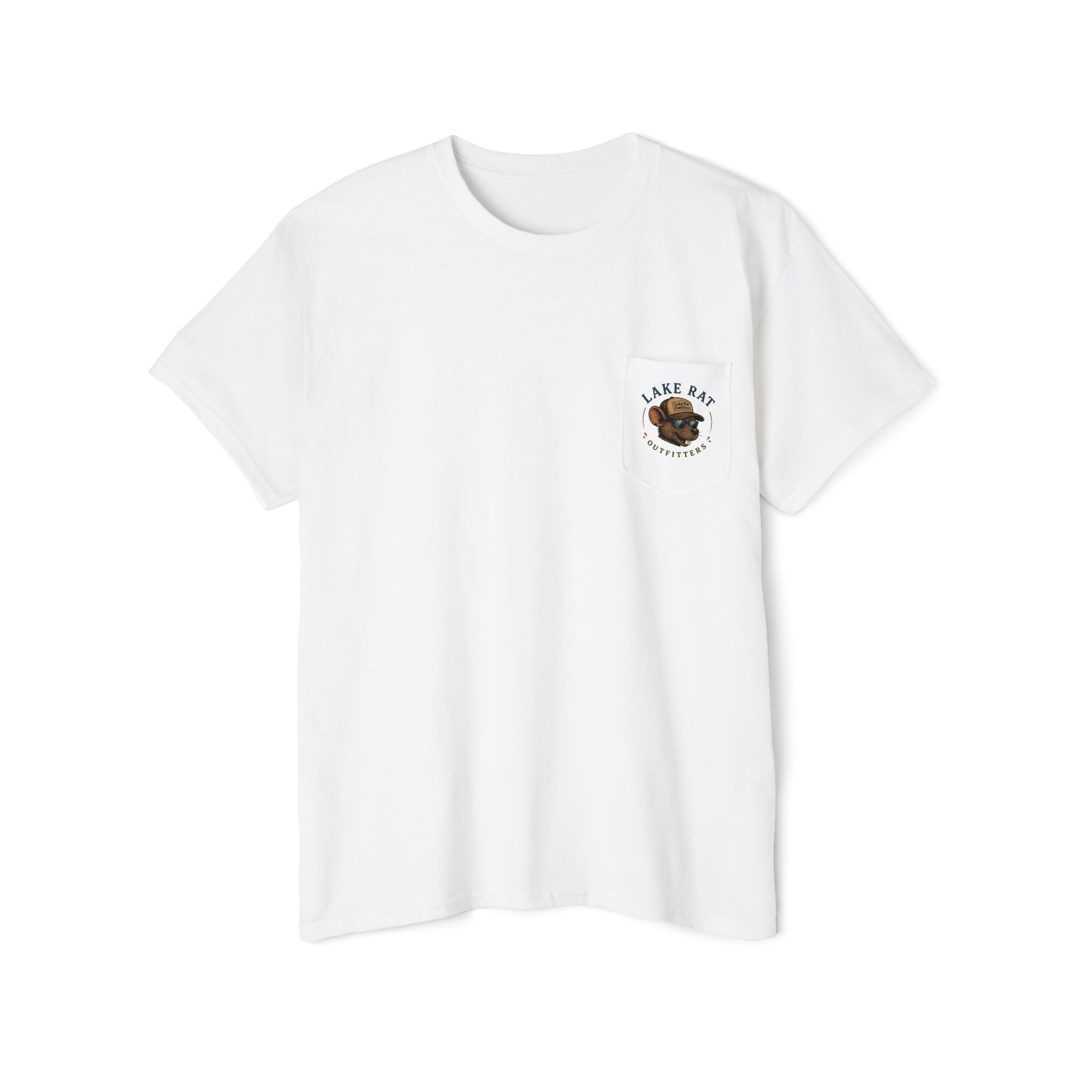Lake Rat Pocket Tee — "I Pee in the Lake" Funny Shirt