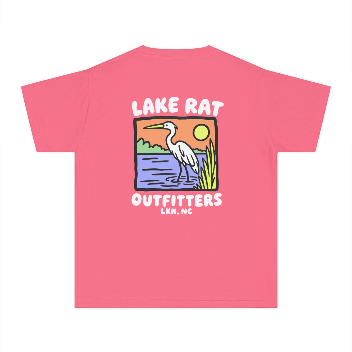 Youth Lake Rat Outfitters Fishing Graphic Tee