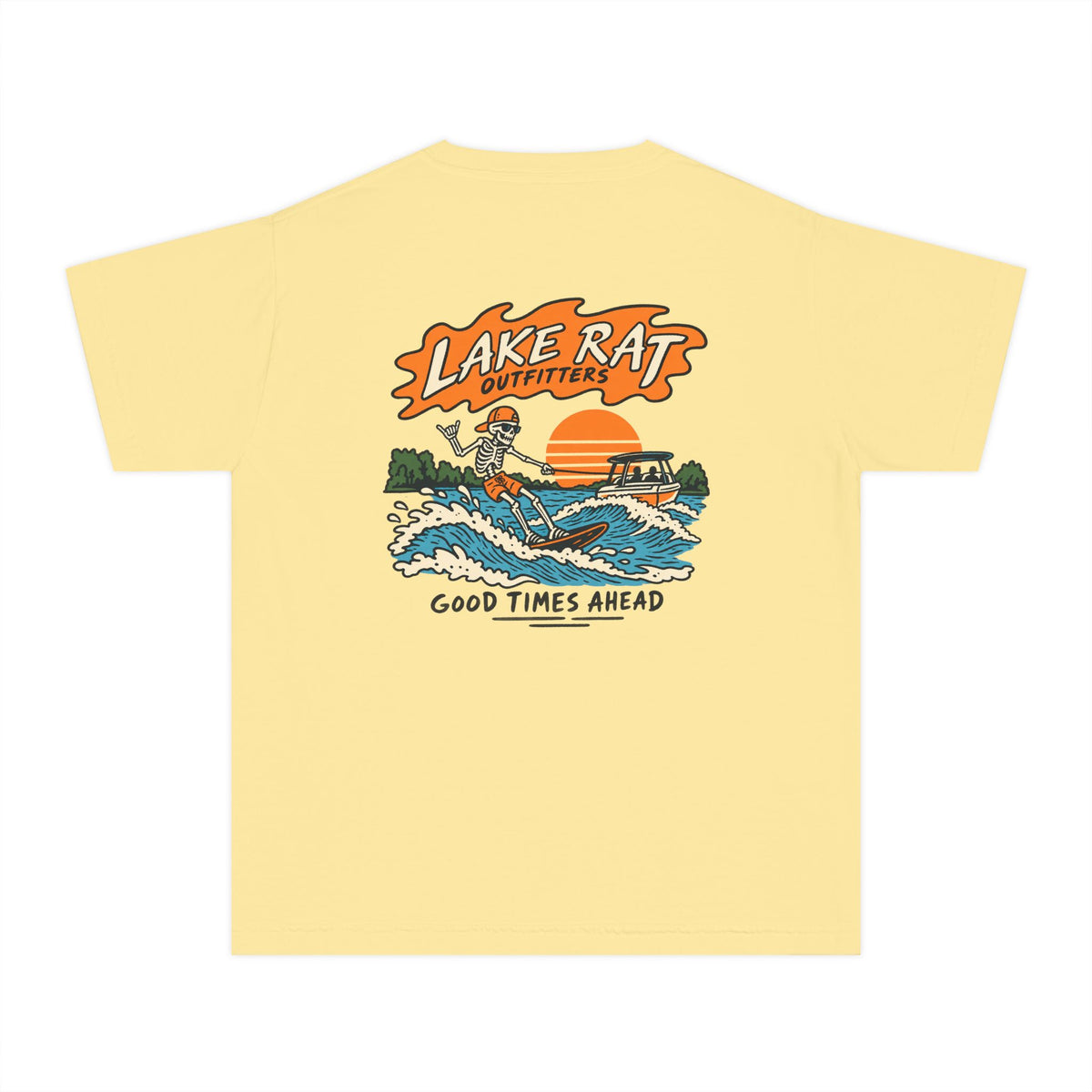 'Good Times Ahead' Lake Outfitters Kids T-Shirt