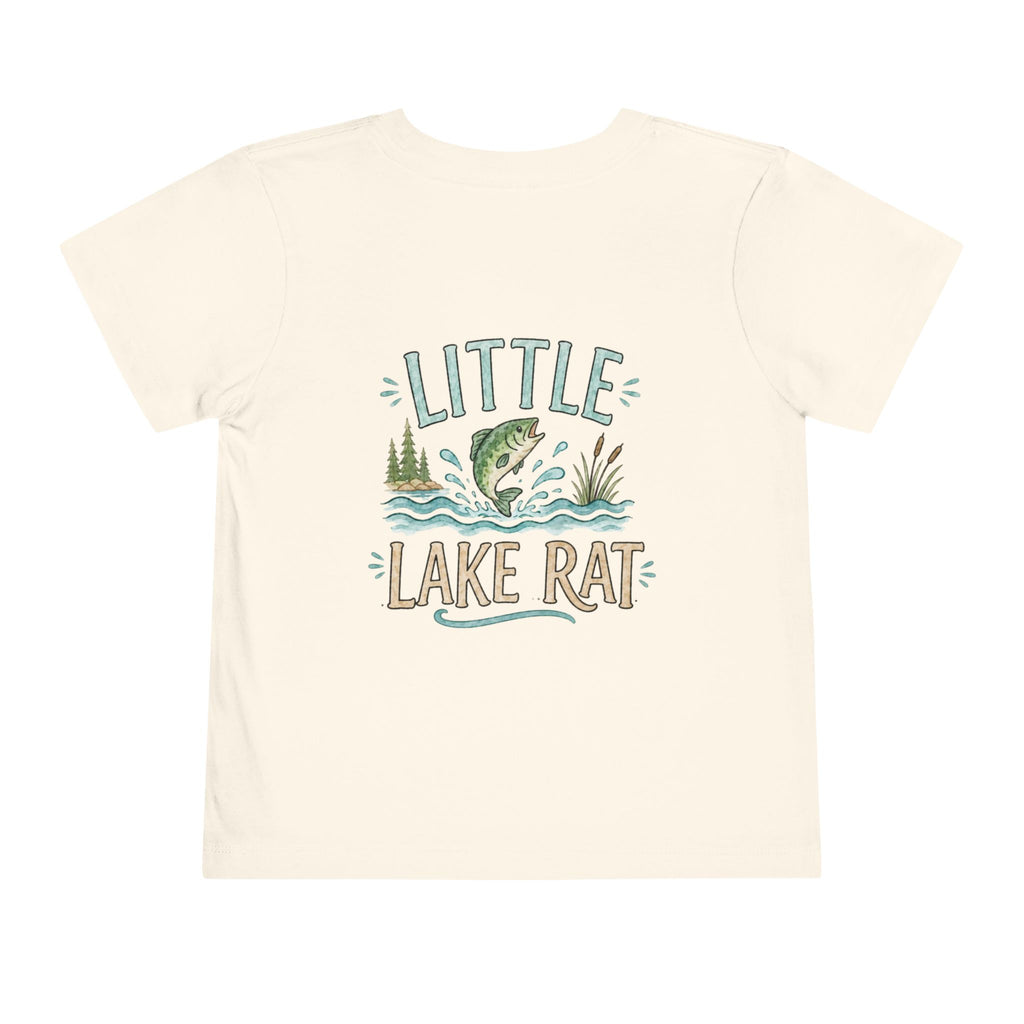 Little Lake Rat Toddler Tee — Cute Fishing Kid T-Shirt