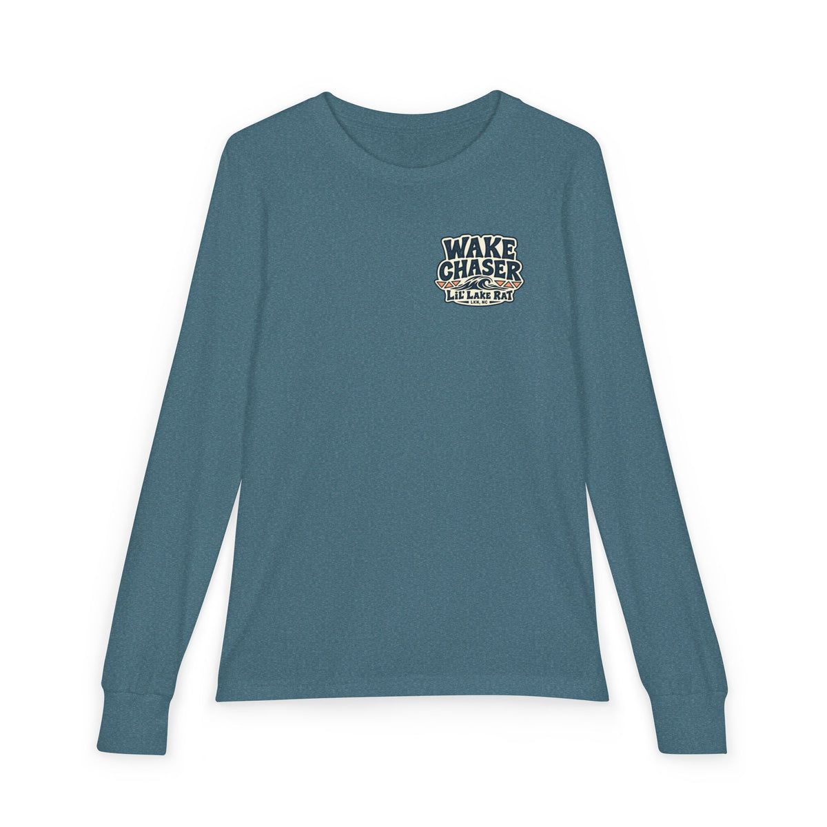 Wake Chaser Youth Long Sleeve Tee – Lake Outfitters Surf Wave Graphic