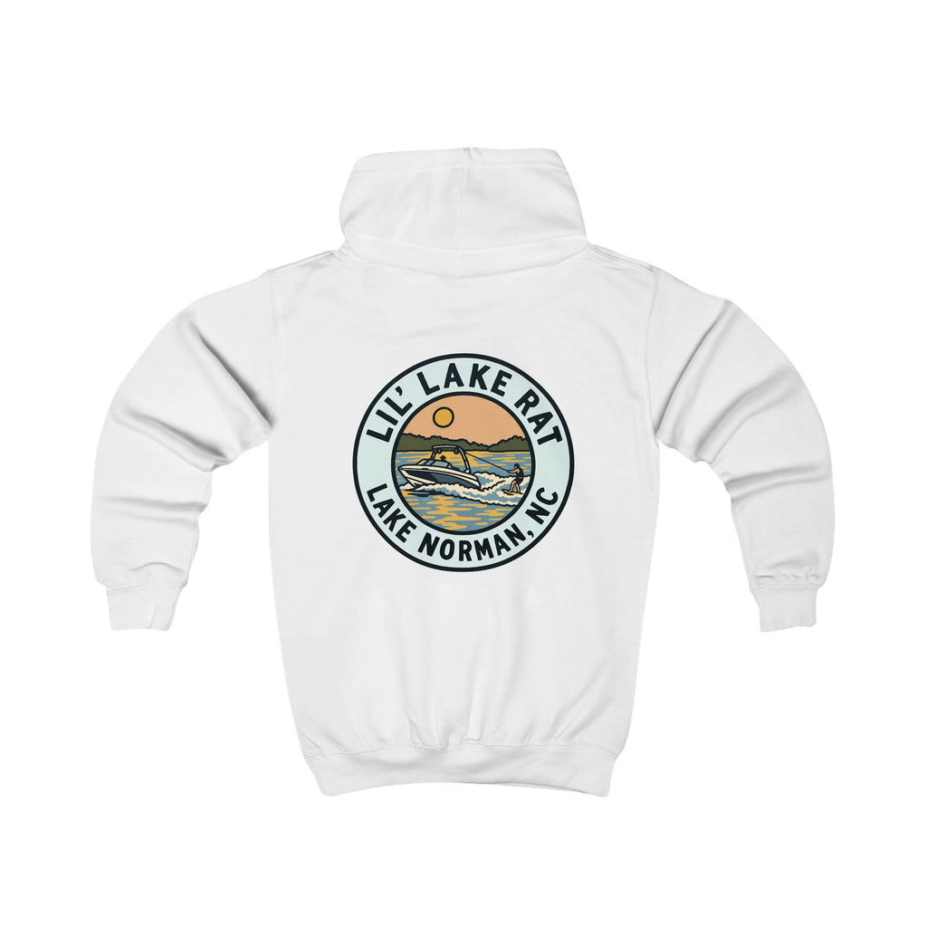 Kids Hoodie - "Lil' Lake Rat" Lake Norman Graphic Pullover