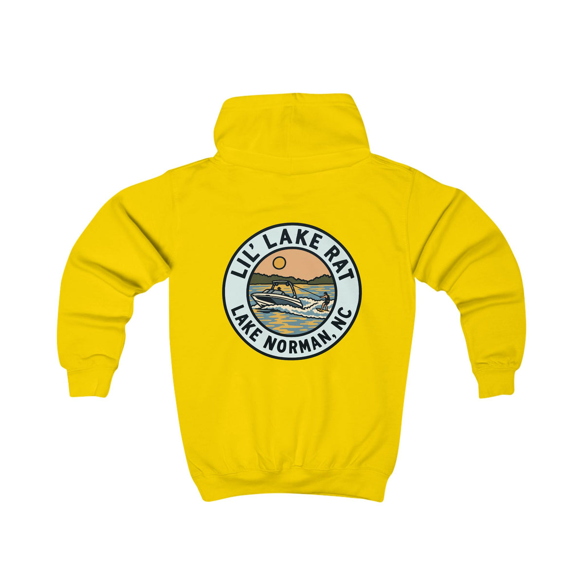Kids Hoodie - "Lil' Lake Rat" Lake Norman Graphic Pullover