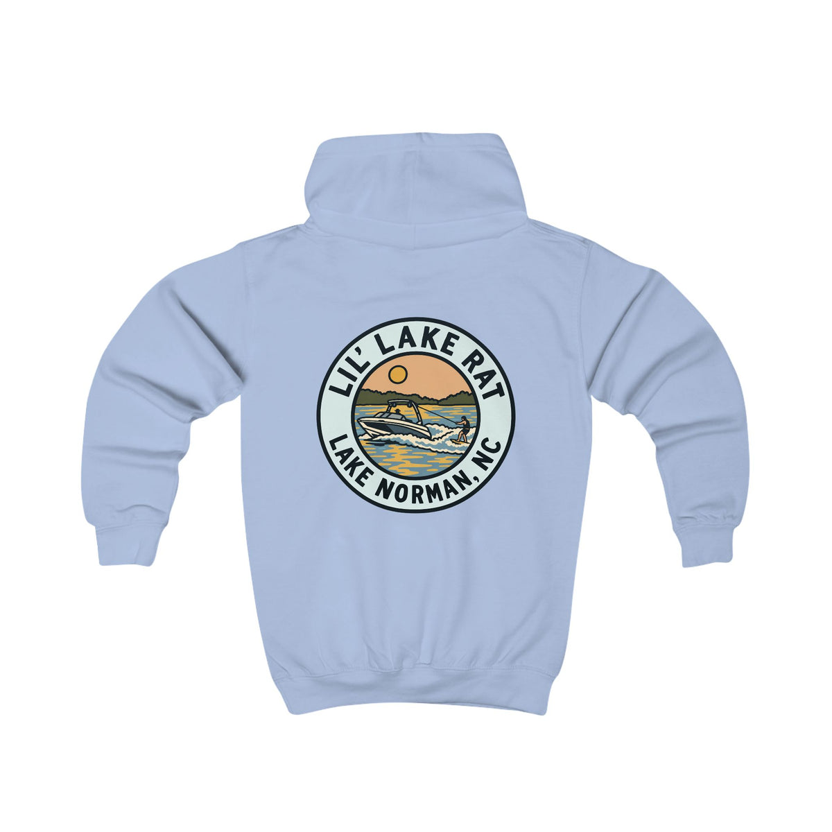 Kids Hoodie - "Lil' Lake Rat" Lake Norman Graphic Pullover