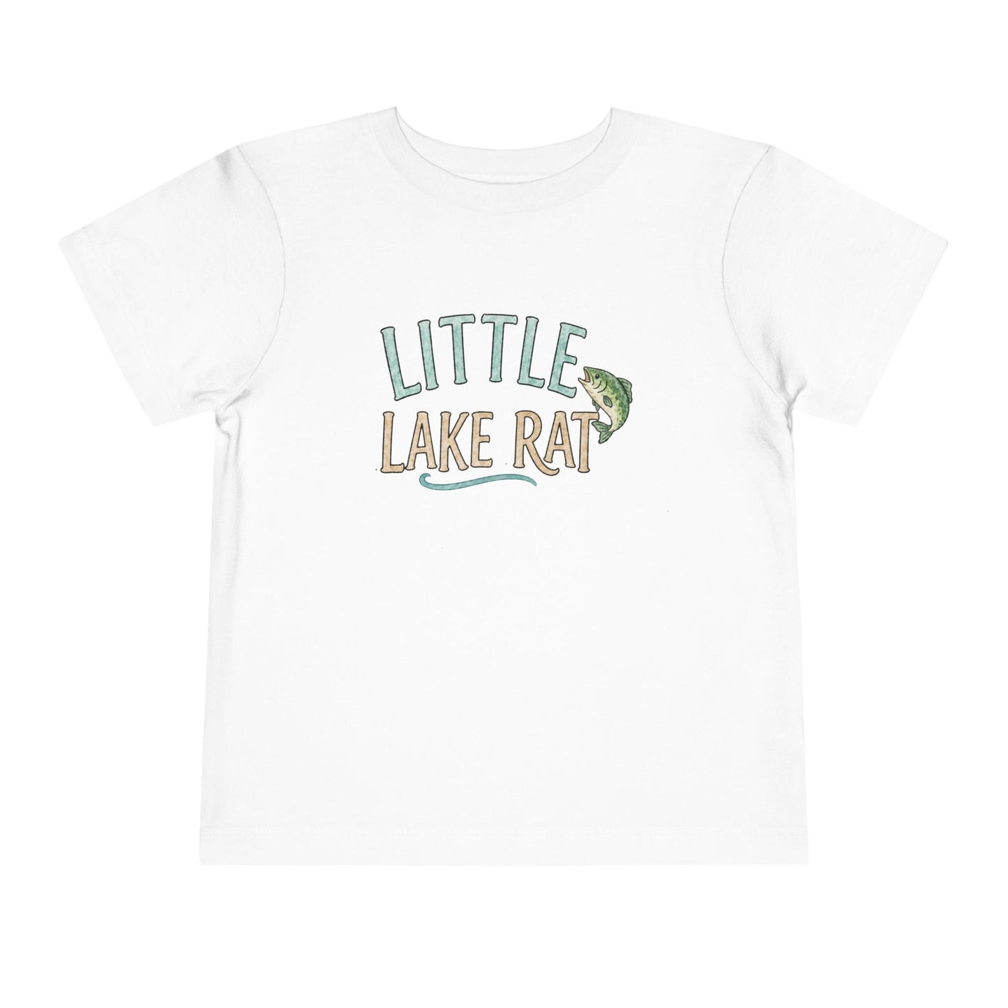 Little Lake Rat Toddler Tee — Cute Fishing Kid T-Shirt