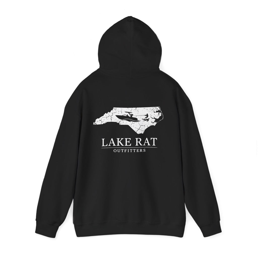 North Carolina Outline Hoodie — Wake County NC State Map Sweatshirt