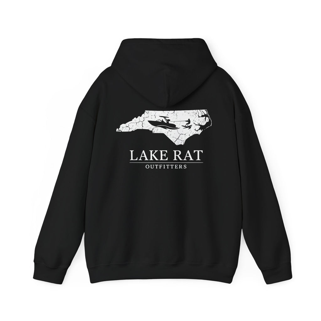 North Carolina Outline Hoodie — Wake County NC State Map Sweatshirt