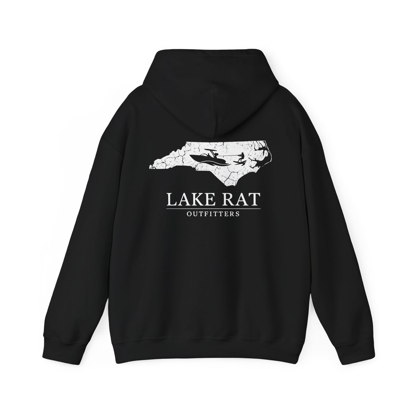 North Carolina Outline Hoodie — Wake County NC State Map Sweatshirt