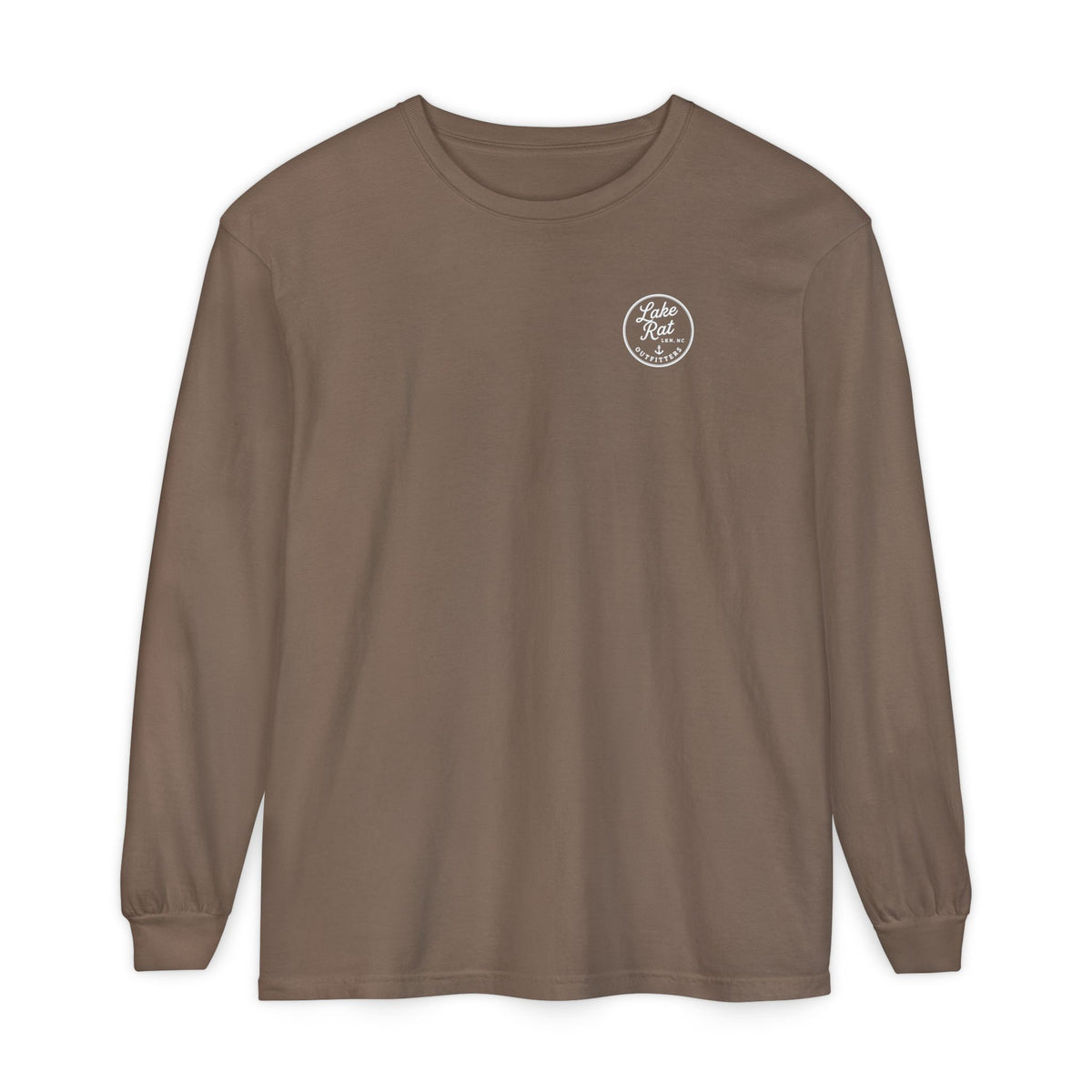 But Did We Sink? Boat Graphic Long Sleeve Tee