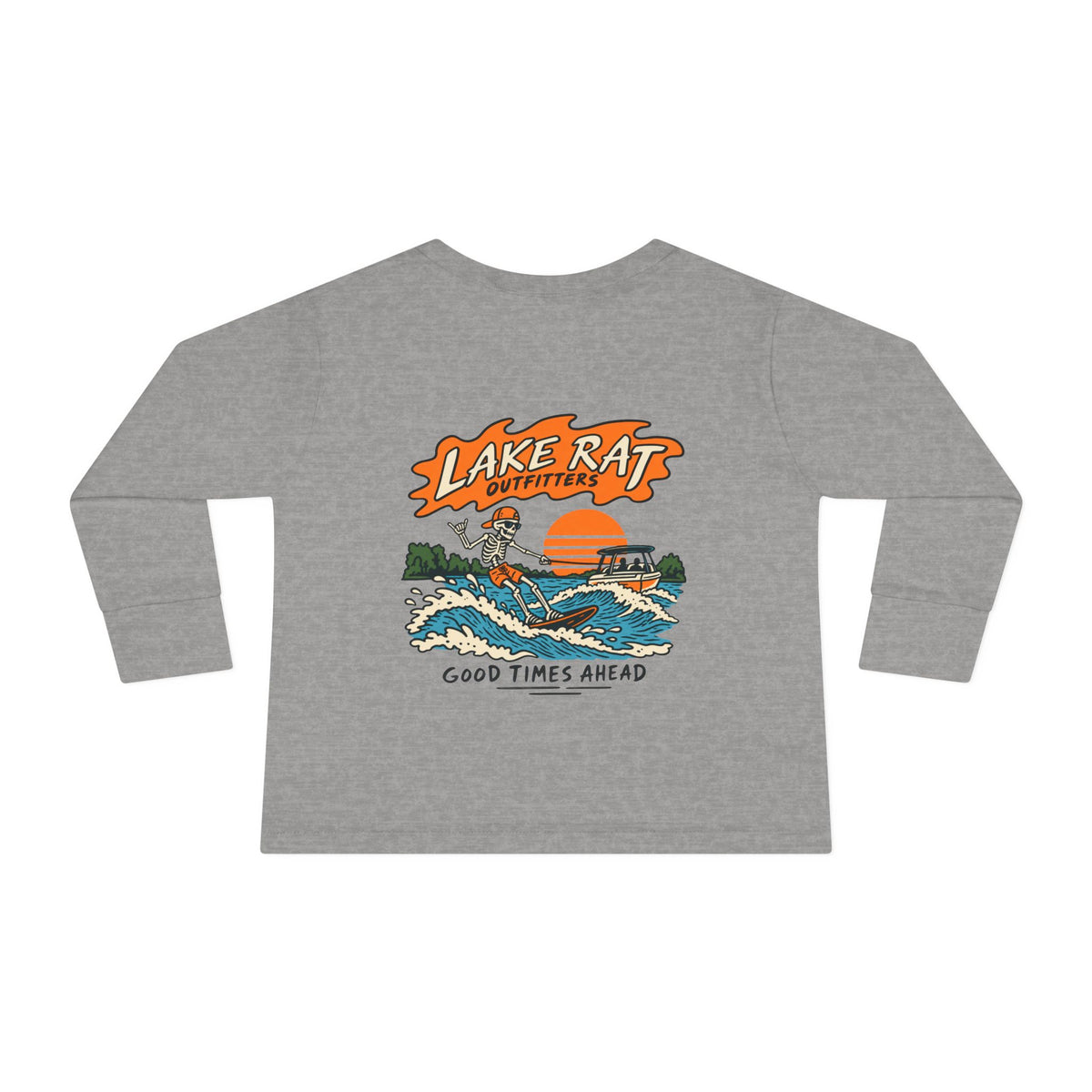 Toddler Long Sleeve Tee God Times Ahead