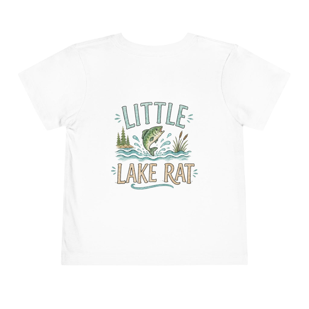 Little Lake Rat Toddler Tee — Cute Fishing Kid T-Shirt