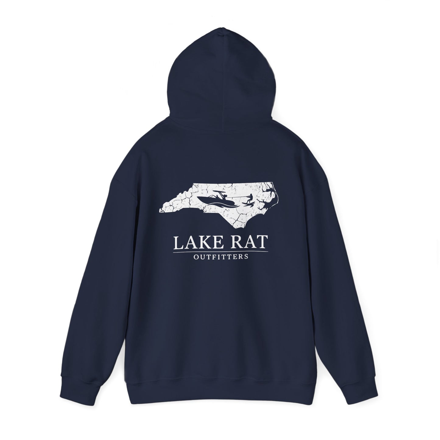 North Carolina Outline Hoodie — Wake County NC State Map Sweatshirt