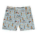 Boats and Dogwoods Swim Trunks