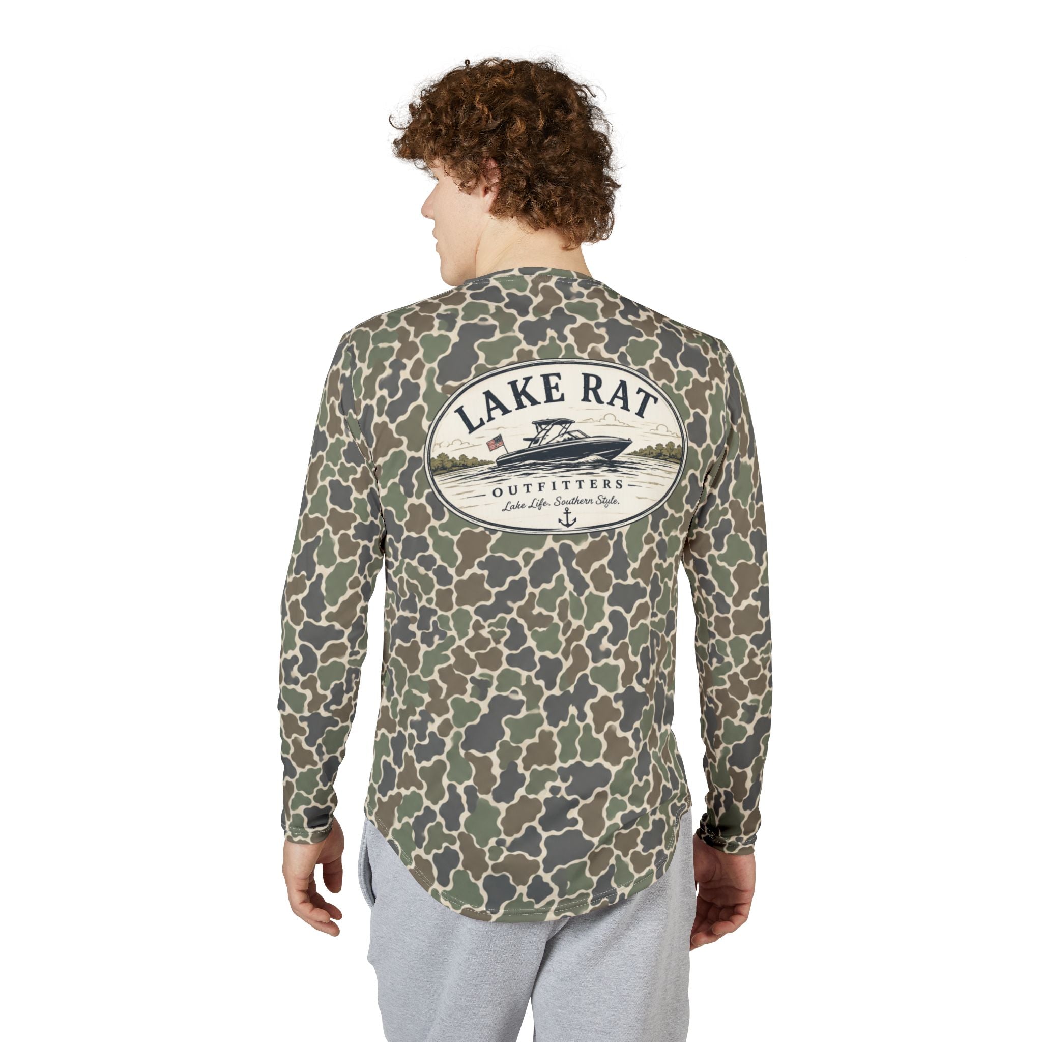 Lake Rat Camo UV Protection Long Sleeve Shirt — Lake Life Southern Style