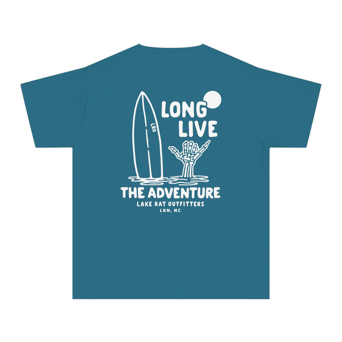 "Long Live The Adventure" Lake Rat Outfitters Kids T-Shirt