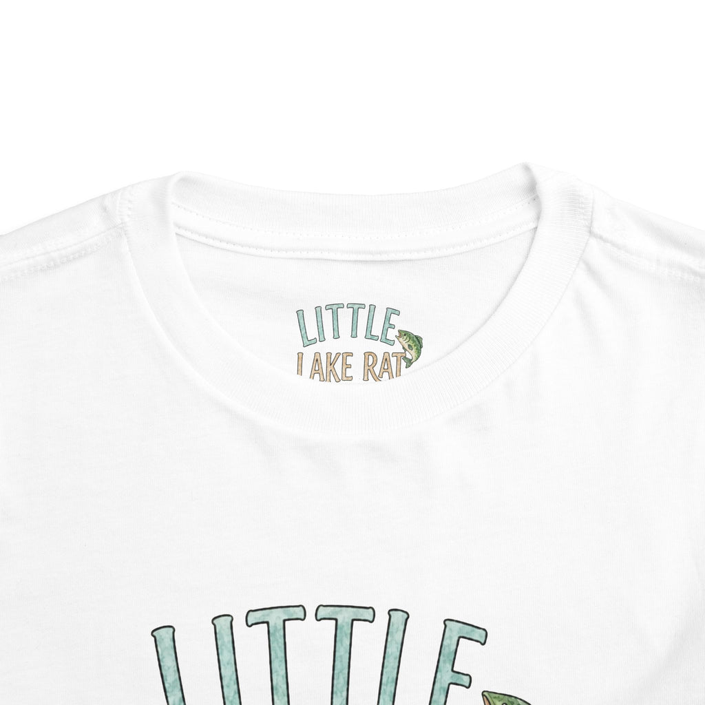 Little Lake Rat Toddler Tee — Cute Fishing Kid T-Shirt