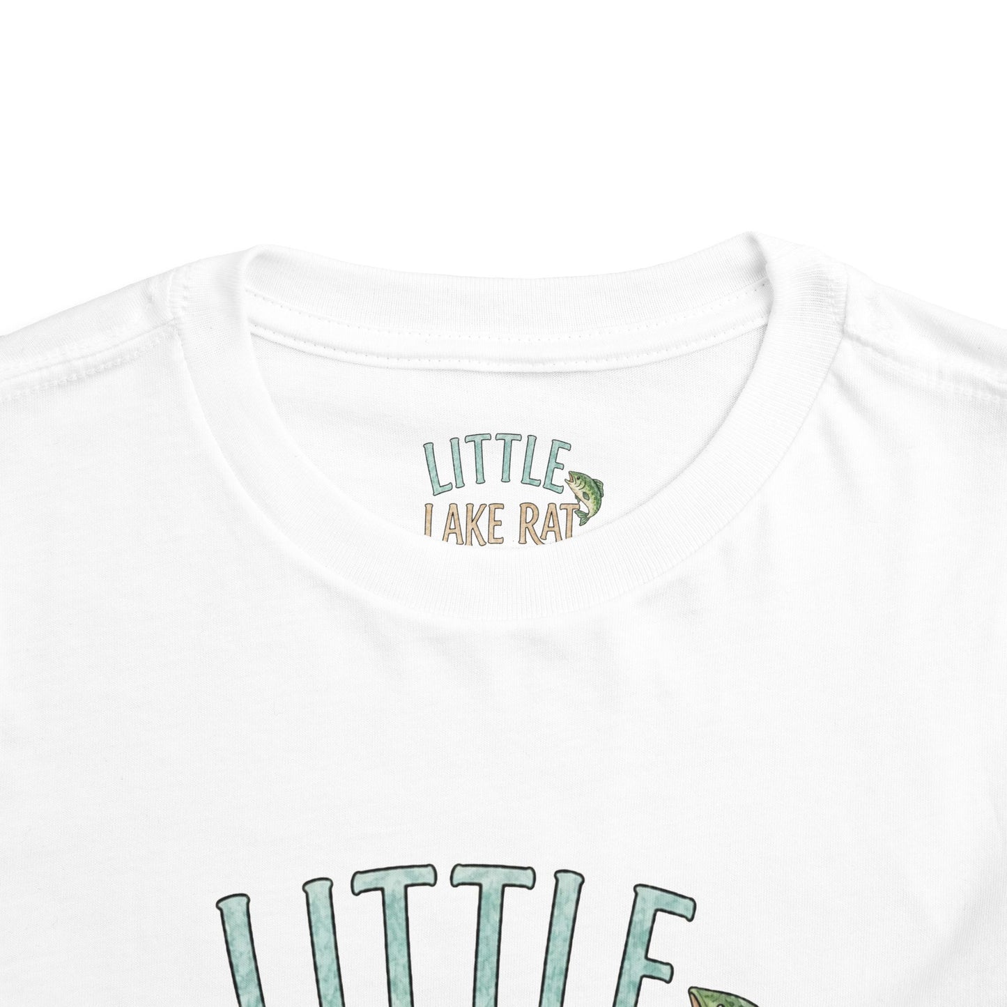 Little Lake Rat Toddler Tee — Cute Fishing Kid T-Shirt