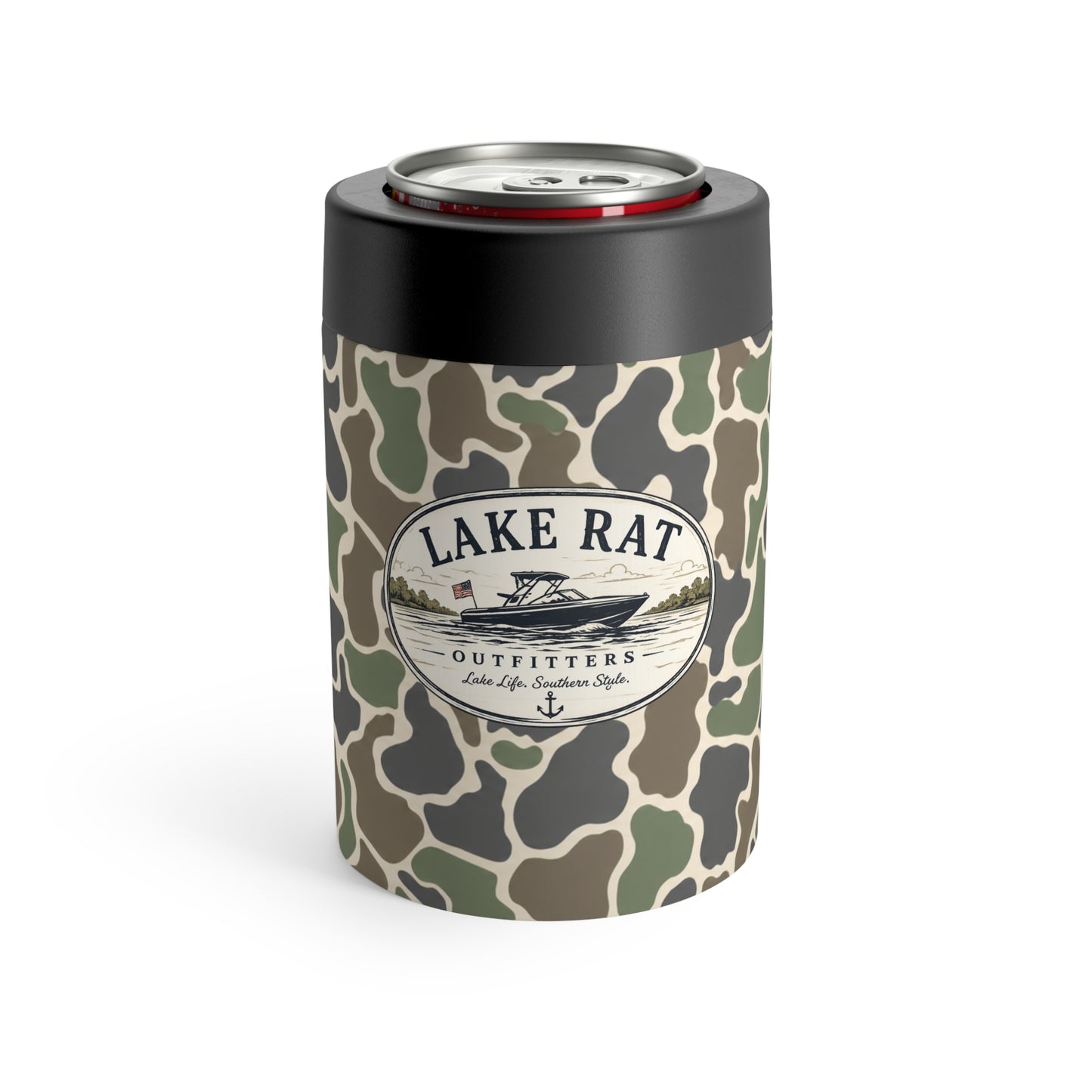 Duck Camo - Insulated Can Cooler