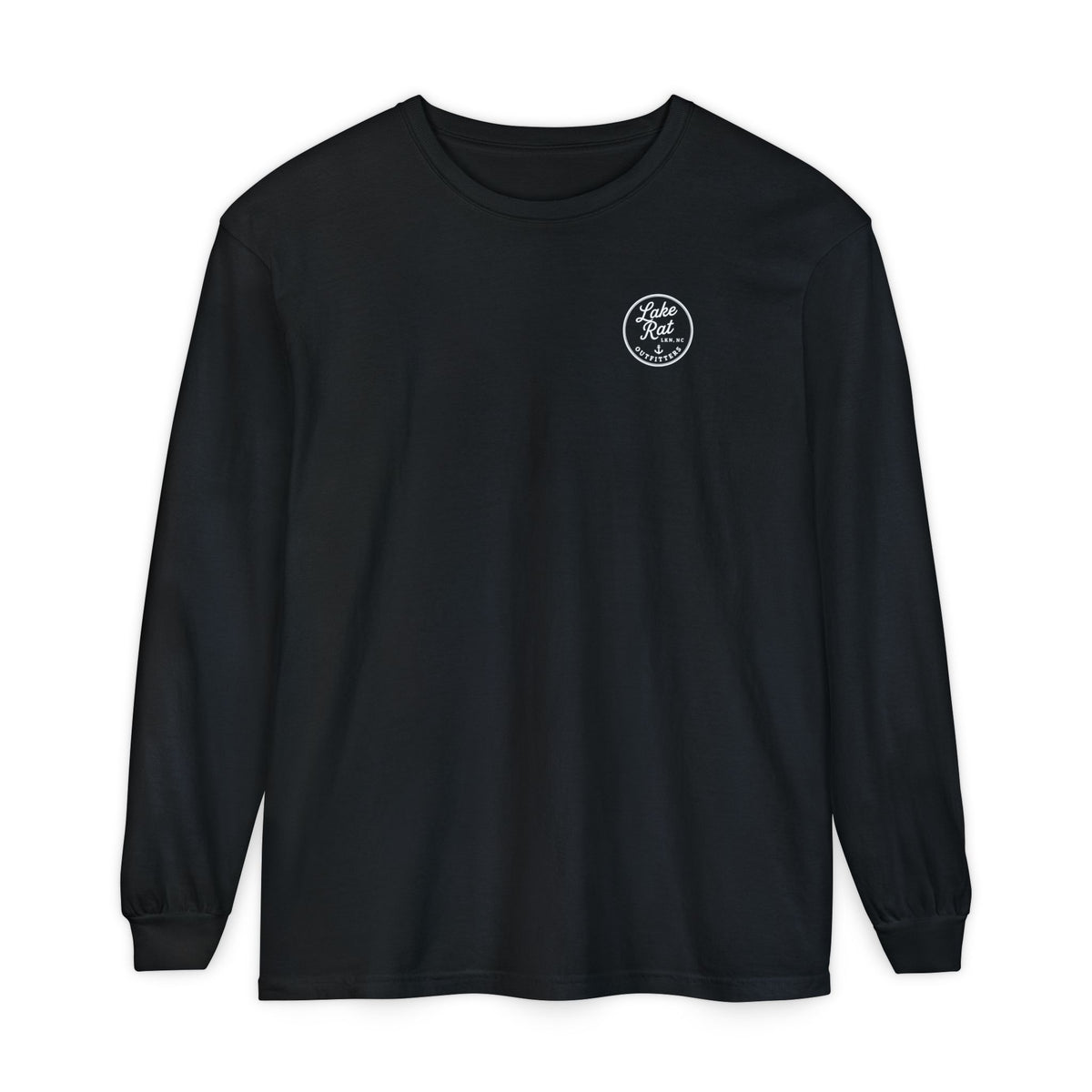 But Did We Sink? Boat Graphic Long Sleeve Tee