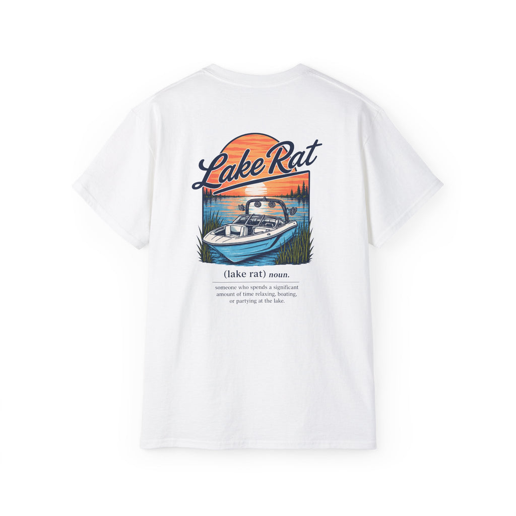 Lake Rat Definition Tee — Wake Boat Graphic T-Shirt