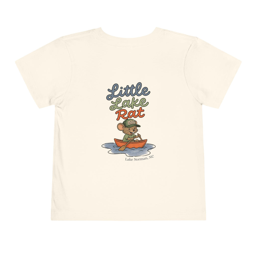 Toddler Tee — "Little Lake Rat"  - Toddler Lake Norman T-shirt