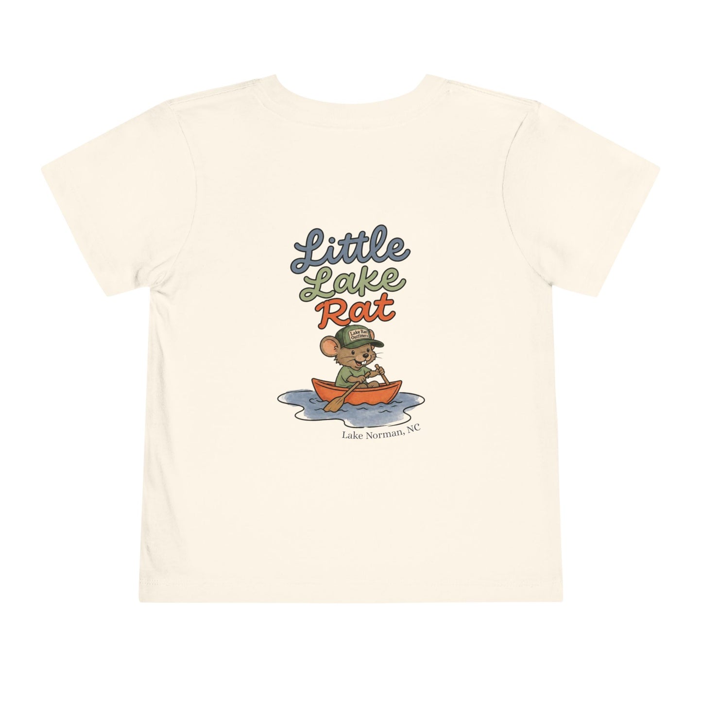 Toddler Tee — "Little Lake Rat"  - Toddler Lake Norman T-shirt