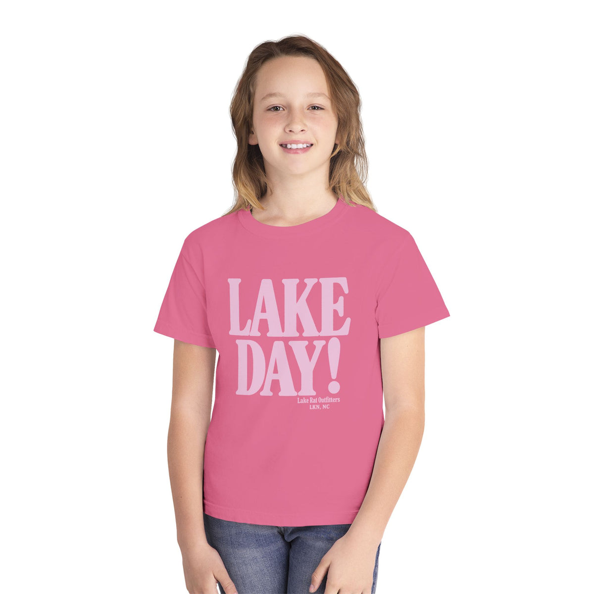 Youth “Lake Day!” Summer Graphic Tee