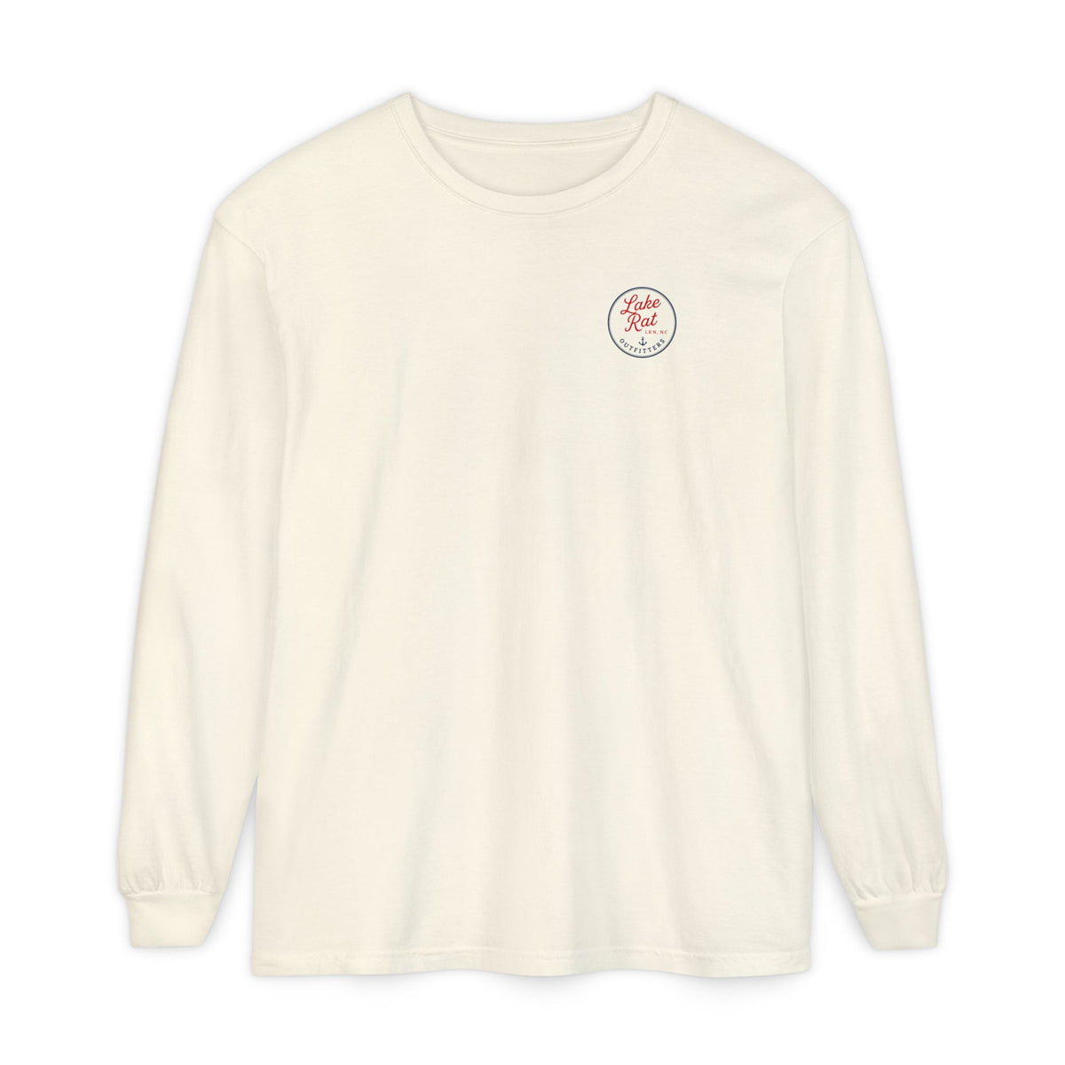 But Did We Sink? Boat Graphic Long Sleeve Tee